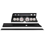 Autometer Arctic White Direct Fit Dash Kit 1967 Chevy Chevelle (2 x 3-3/8in. / 4 x 2-1/16in.) thumbnail 1