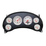 Autometer Arctic White Direct Fit Dash Kit 98-04 Chevy S10 Truck (2 x 3-3/8in. / 4 x 2-1/16in.) thumbnail 2
