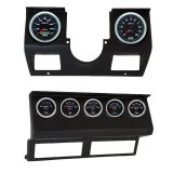 Autometer Cobalt Direct Fit Dash Kit 87-96 Jeep Wrangler YJ (Tach/MPH/FL/OilP/WTMP/VLT/TRNS) thumbnail 1