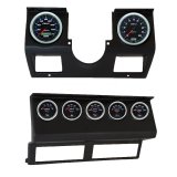 Autometer Cobalt Direct Fit Dash Kit 87-96 Jeep Wrangler YJ (Tach/MPH/FL/OilP/WTMP/VLT/TRNS) thumbnail 2