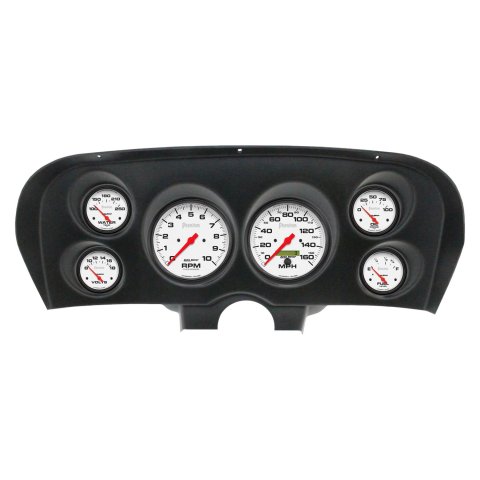 Autometer Phantom Direct Fit Dash Kit 69-70 Ford Mustang (2 x 5in. / 4 x 2-5/8in.)