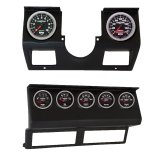 Autometer Sport-Comp II Direct Fit Dash Kit 87-96 Jeep Wrangler YJ (Tach/MPH/FL/OilP/WTMP/VLT/TRNS) thumbnail 2