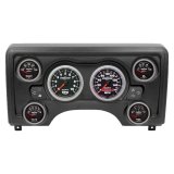Autometer Sport-Comp II Direct Fit Dash Kit 97-06 Jeep TJ (2 x 3-3/8in. / 4 x 2-1/16in.) thumbnail 1