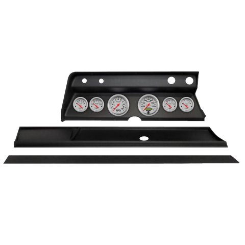 Autometer Ultra-Lite Direct Fit Dash Kit 1966 Chevy Chevelle (2 x 3-3/8in. / 4 x 2-1/16in.)