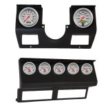 Autometer Ultra-Lite Direct Fit Dash Kit 87-96 Jeep Wrangler YJ (Tach/MPH/FL/OilP/WTMP/VLT/TRNS) thumbnail 2
