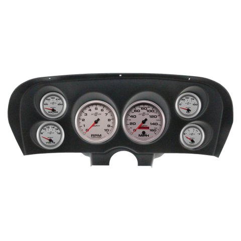 Autometer Ultra-Lite II Direct Fit Dash Kit 69-70 Ford Mustang (2 x 5in. / 4 x 2-5/8in.)