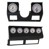 Autometer Ultra-Lite II Direct Fit Dash Kit 87-96 Jeep Wrangler YJ (Tach/MPH/FL/OilP/WTMP/VLT/TRNS) thumbnail 1