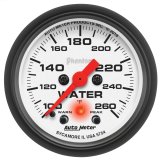 Autometer Chrono 2-1/16in 100-260 Degree Temperature Stepper Motor - Phantom thumbnail 2