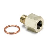 AutoMeter Stack Adapter M10x1 Female To 1/8in NPTF Male thumbnail 1