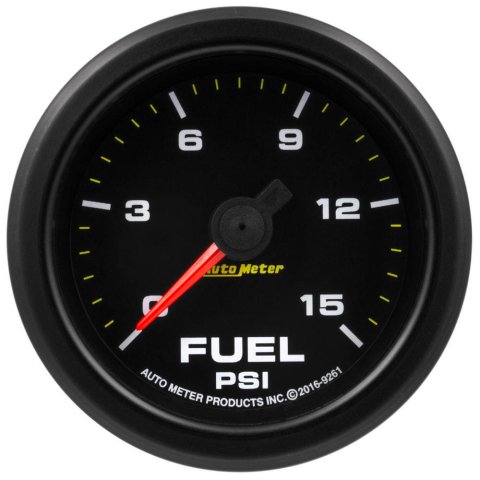 Autometer Extreme Environment 2 1/16in 15psi Fuel Pressure Gauge Stepper Motor w/ Warn thumbnail 5