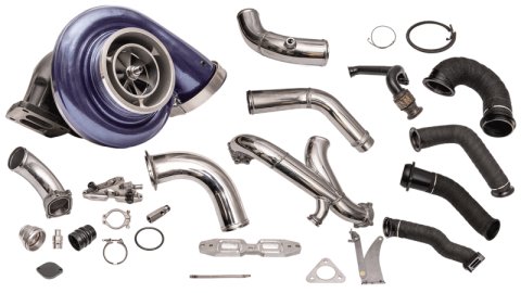 ATS Diesel Aurora 6000 Plus Compound Turbo Kit - 2015+ Ford 6.7L Powerstroke