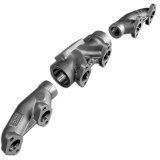 ATS Diesel 1994 - Early 98 Dodge 5.9L 12-Valve Cummins 3pc T3 PulseFlow Exhaust Manifold thumbnail 4