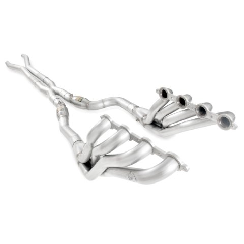 Stainless Works 2009-15 Cadillac CTS-V Headers 2in Primaries High-Flow Cats 3in Leads X-Pipe Factory thumbnail 2