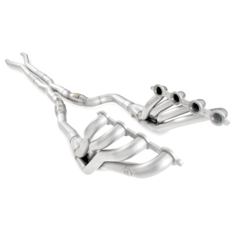 Stainless Works 2009-15 Cadillac CTS-V Headers 2in Primaries High-Flow Cats 3in Leads X-Pipe Factory thumbnail 3