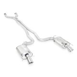 Stainless Works 2009-15 Cadillac CTS-V Sedan 3in Catback System X-Pipe S-Tube Mufflers 4in Tips thumbnail 2
