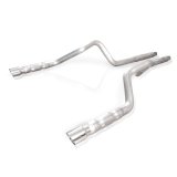 Stainless Works 2011-14 Mustang GT/2011-2012 Shelby GT500 3in Catback Retro Chambered Mufflers thumbnail 8