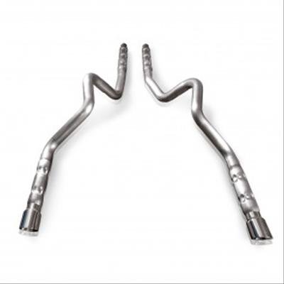 Stainless Works 2011-14 Mustang GT/2011-2012 Shelby GT500 3in Catback Retro Chambered Mufflers thumbnail 2