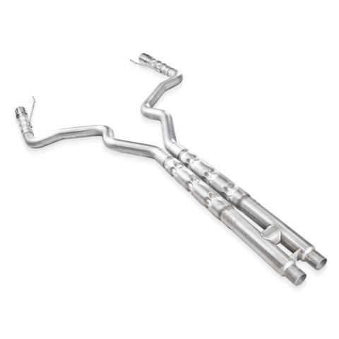 Stainless Works 2015-16 Mustang GT 3in Catback H-Pipe Retro Chambered Mufflers 2-1/2in Cores thumbnail 9