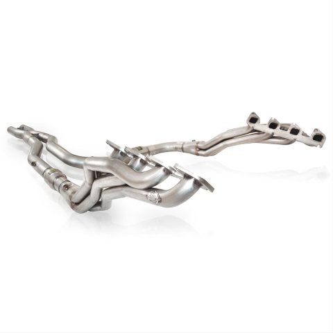 Stainless Works 2010-14 Ford F-150 Raptor 1-7/8in Primaries 3in High-Flow Cats Y-Pipe