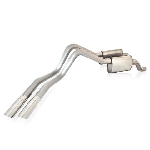 Stainless Works 2010-14 Raptor Exhaust 3in Chambered Mufflers Exits Behind Passenger Rear Tire thumbnail 1