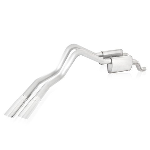Stainless Works 2010-14 Raptor Exhaust 3in Chambered Mufflers Exits Behind Passenger Rear Tire thumbnail 3