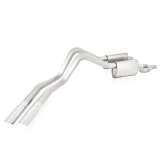 Stainless Works 2010-14 Ford Raptor 3in Exhaust Y-Pipe S-Tube Mufflers Behind Passenger Tire Exit thumbnail 3