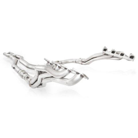 Stainless Power 2011-14 F-150 Raptor 6.2L Headers 1-7/8in Primaries 3in High-Flow Cats X-Pipe thumbnail 4