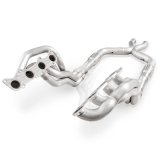 Stainless Power 2011-14 Mustang GT Headers 1-7/8in Primaries High-Flow Cats 3in X-Pipe thumbnail 2