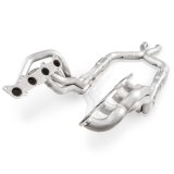 Stainless Power 2011-14 Mustang GT Headers 1-7/8in Primaries High-Flow Cats 3in X-Pipe thumbnail 3