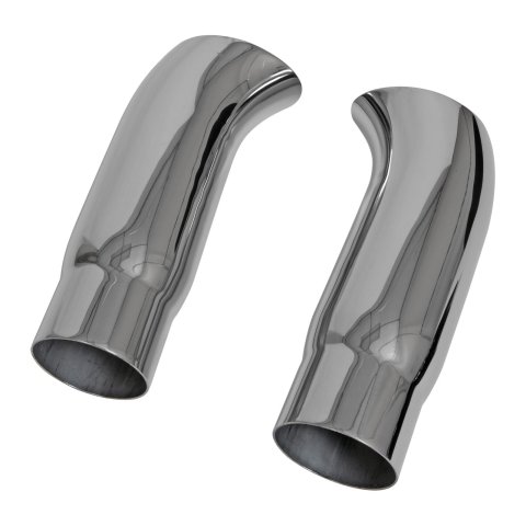 Stainless Works Elf Ear Exhaust Tips 3in Body 3in ID Inlet