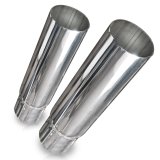 Stainless Works Straight Cut Resonator Tips 2 1/4in ID Inlet 3in Body thumbnail 3