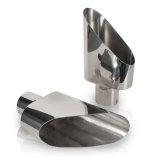 Stainless Works Big Oval Truck Side Tips - 2.50in ID Inlet (priced per pair) thumbnail 5