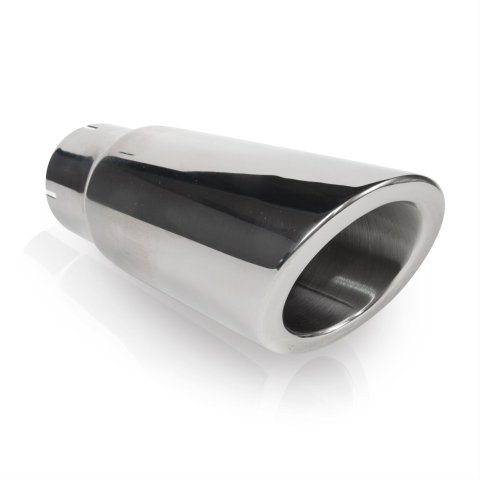 Stainless Works Double Wall 30 Deg Slash Cut Exhaust Tip 3in Body 2 1/4in ID