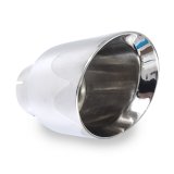 Stainless Works Double Wall 30 Deg Slash Cut Exhaust Tip 3in Body 2 1/4in ID thumbnail 3