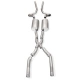 Stainless Works Chevy Chevelle Small/Big Block 1968-72 Exhaust 3in System with X-pipe thumbnail 1