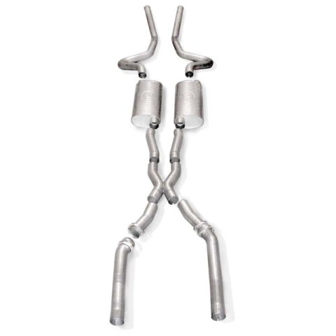 Stainless Works Chevy Chevelle Small/Big Block 1968-72 Exhaust 3in System with X-pipe