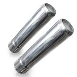 Stainless Works Pencil Cut Exhaust Tips 2in Body 2in ID Inlet thumbnail 4