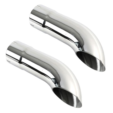 Stainless Works Short Turn Down Tips- 3in ID Inlet 3in Body