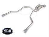 Stainless Works 2004-08 F150 5.4L Exhaust 2-1/2in Chambered Mufflers Under Bumper Exit thumbnail 2
