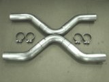 Stainless Works X-Style Crossover 3-1/2in thumbnail 1