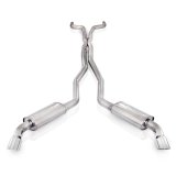 Stainless Works 2010-15 Camaro 6.2L 3in Exhaust X-Pipe Chambered Turbo Mufflers Polished Tips thumbnail 3