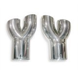 Stainless Works 2010+ Camaro Y-Tips for factory ground effects thumbnail 4