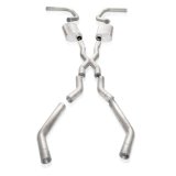 Stainless Works Chevy Camaro 1967-69 Exhaust 3in Stainless with X-Pipe thumbnail 4