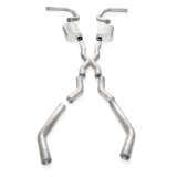 Stainless Works Chevy Camaro 1967-69 Exhaust 3in Stainless with X-Pipe thumbnail 5