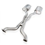 Stainless Works 2003-11 Crown Victoria/Grand Marquis 4.6L 2-1/2in Exhaust Chambered Mufflers No Tips thumbnail 1