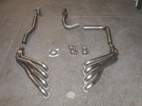 Stainless Works 2003-06 Chevy/GMC 6.0L (4WD only) Truck 1-3/4in Primaries 2-1/2in High-Flow Cats