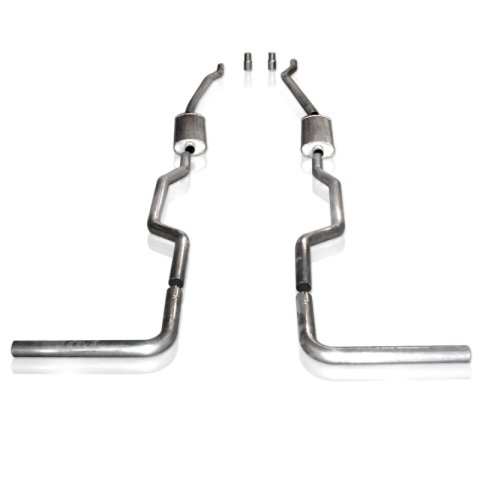 Stainless Works Chevy/GMC Truck 1967-87 Exhaust 2.5in Turbo Muffler System thumbnail 2