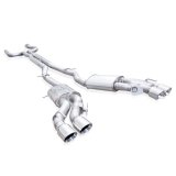 Stainless Works 2016-18 Cadillac CTS-V Sedan Catback System Resonated X-Pipe Dual-Mode Mufflers thumbnail 2