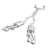 Stainless Works 2016-18 Cadillac CTS-V Sedan Catback System Resonated X-Pipe Dual-Mode Mufflers thumbnail 8