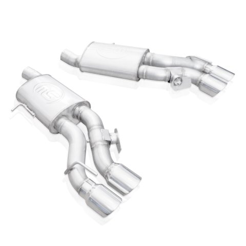 Stainless Works 2016-18 Cadillac CTS-V Sedan Axle Back System Dual-Mode Turbo Mufflers 4in Tips thumbnail 2
